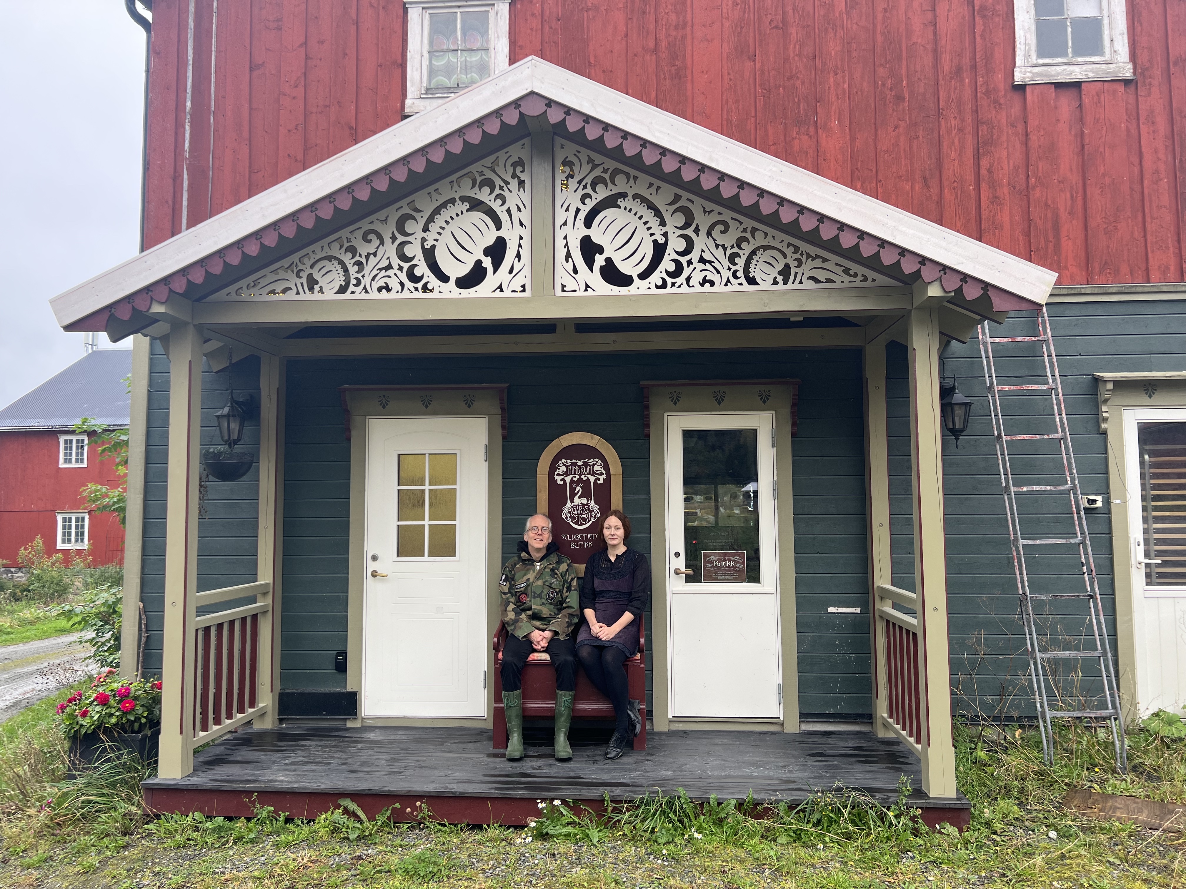 Hindrum Gårdsysteri Portal Låven